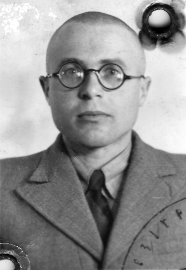 Passfoto von Eberhard Leitner.
Erkennungsdienst KZ Buchenwald, September 1939
Sammlung Gedenkstätte Buchenwald